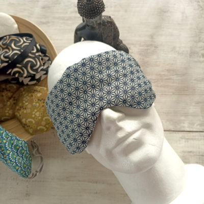 masque relaxant oculaire rempli de graines de lin bio